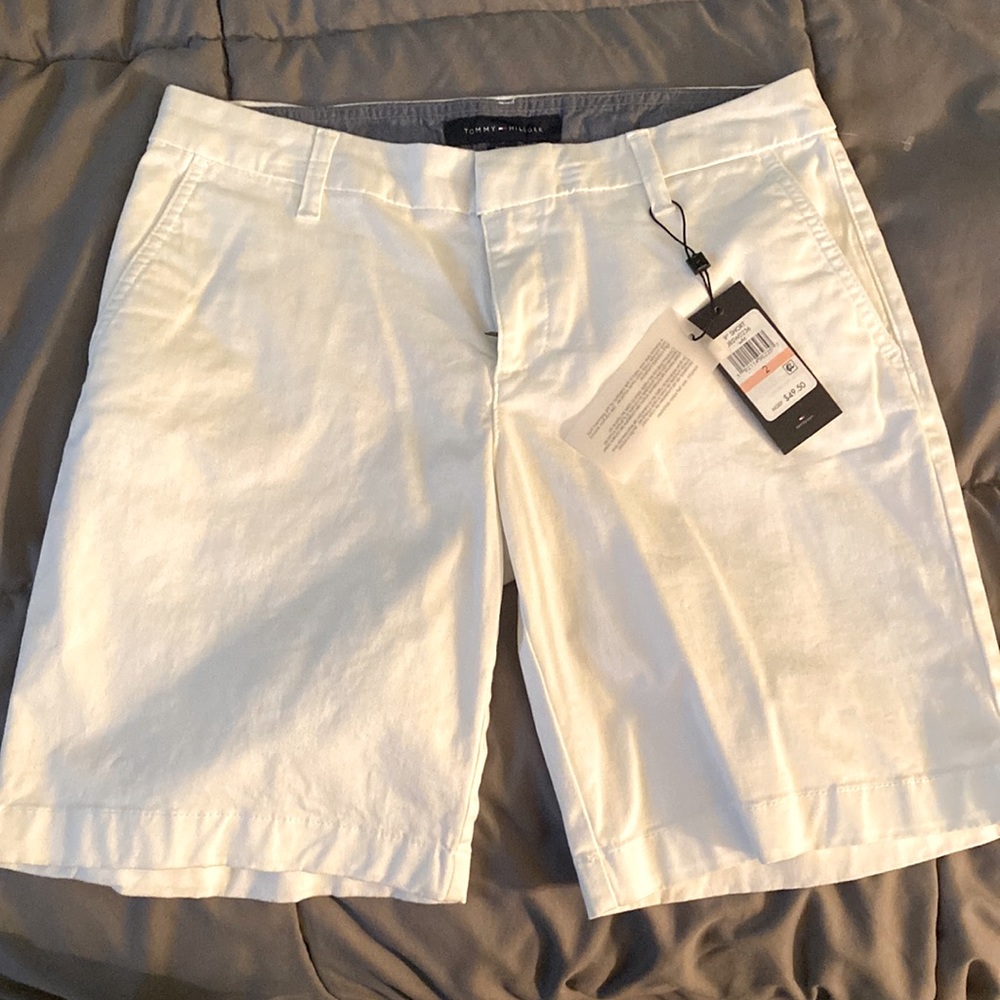 White Tommy Hilfiger shorts New
